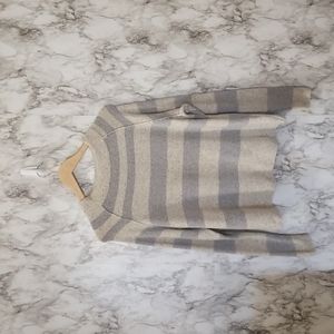 Free People Women's Sweater Crewneck Stripes